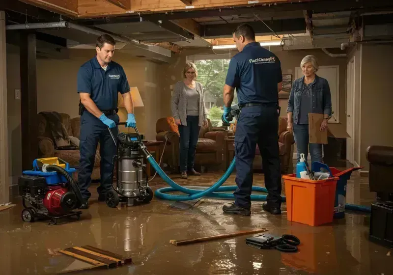 Basement Water Extraction and Removal Techniques process in Brownsboro, TX