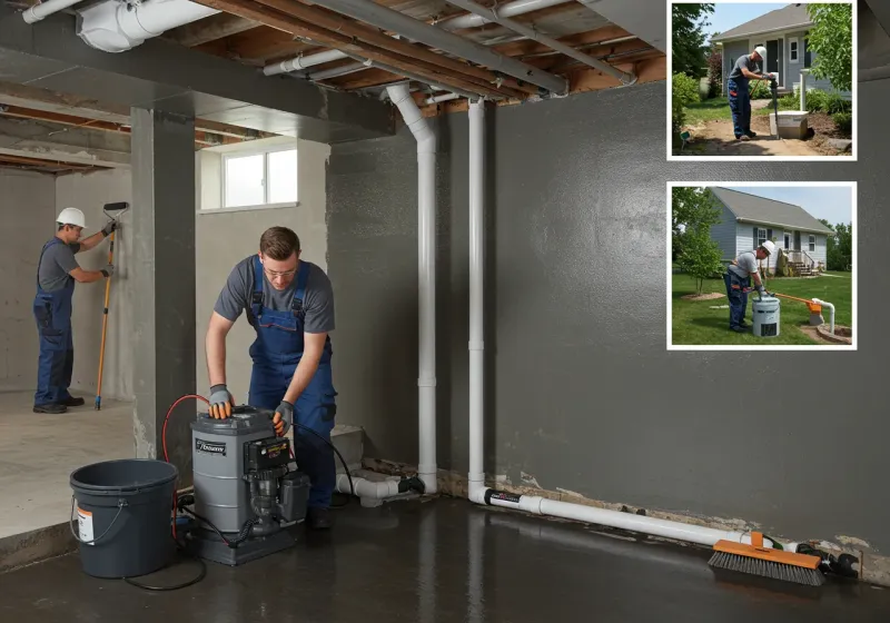 Basement Waterproofing and Flood Prevention process in Brownsboro, TX